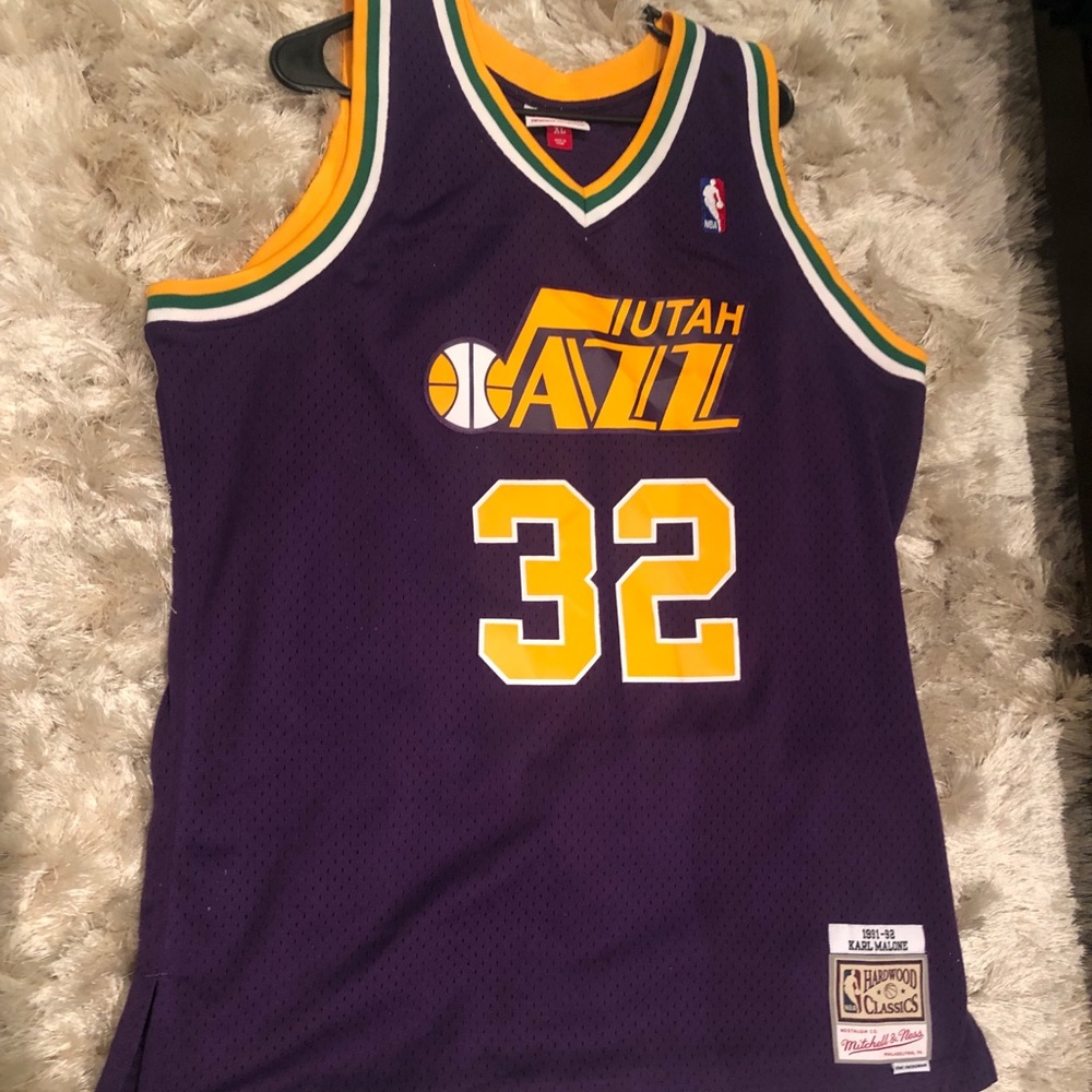 Mitchell and Ness Karl Malone Jersey